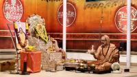 Shri Devi Pujana by HH Swamiji; Picture Courtesy Shri Jaikishan Kandlur